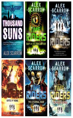 A Thousand Suns , Day Of The Predator, TimeRiders, Gates Of Rome, Eternal War, The Pirate Kings :- Pack Of 6 Books