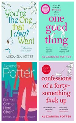 Youre The One That I Dont Want, One Good Thing, Do You Come Here Often?, Confessions Of A Forty-Something Fk Up :- Pack Of 4 Books