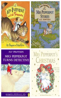 Mrs Pepperpot And The Treasure, Mrs Pepperpot Stories, Mrs. Pepperpot Turns Detective, Mrs Pepperpot's Christmas :- Pack Of 4 Books