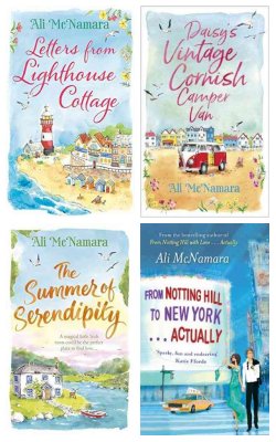 Letters From Lighthouse Cottage, Daisy's Vintage Cornish Camper Van, The Summer Of Serendipity, From Notting Hill To New York... Actually :- Pack Of 4 Books