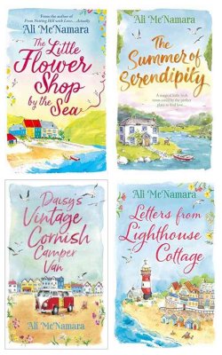 Little Flower Shop By The Sea, The Summer Of Serendipity , Daisy's Vintage Cornish Camper Van, Letters From Lighthouse Cottage :- Pack Of 4 Books